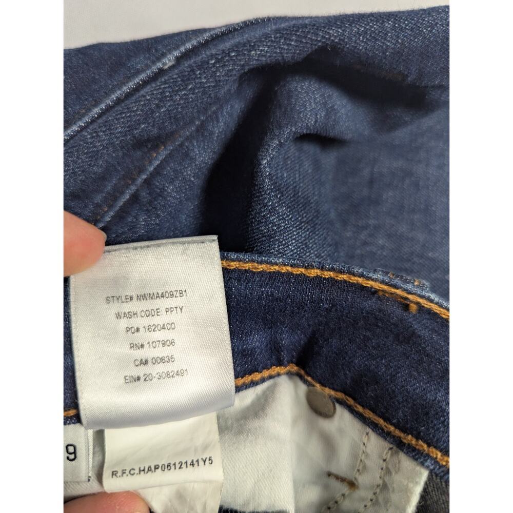 Hudson Natalie Super Skinny Jeans Womens 29 Denim Pockets Blue Medium Wash Zip - Picture 11 of 12